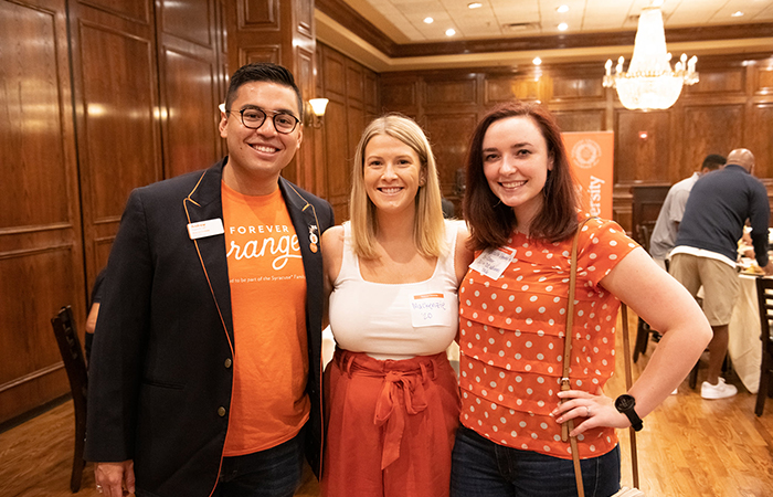 Volunteers from the DC Alumni Club.
